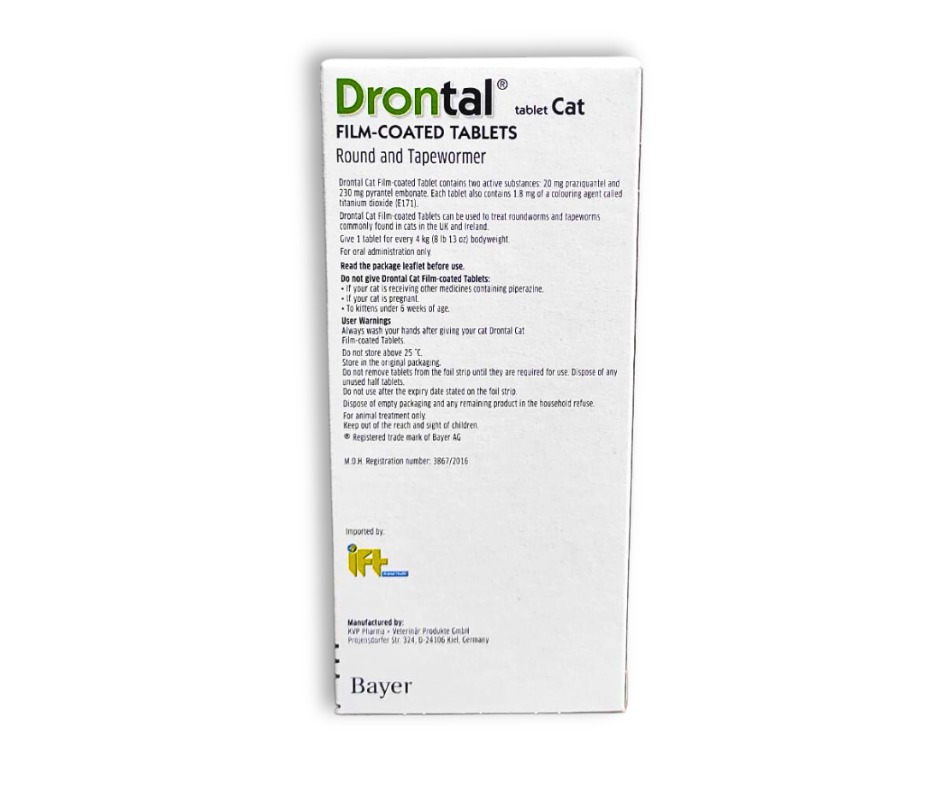 Drontal Cat Worming Tablet  x 1