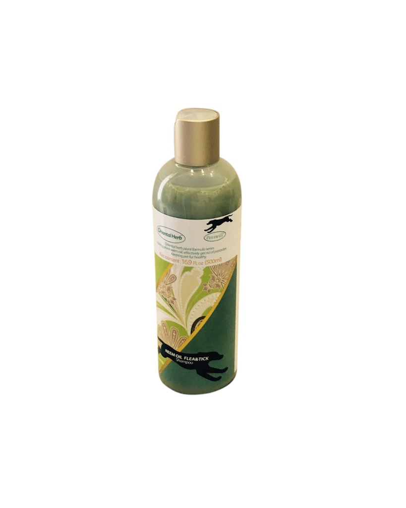 Oriental Herb Neem Oil Flea & Tick shampoo 500 ml