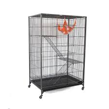 3 Levels Cat Cage (White)