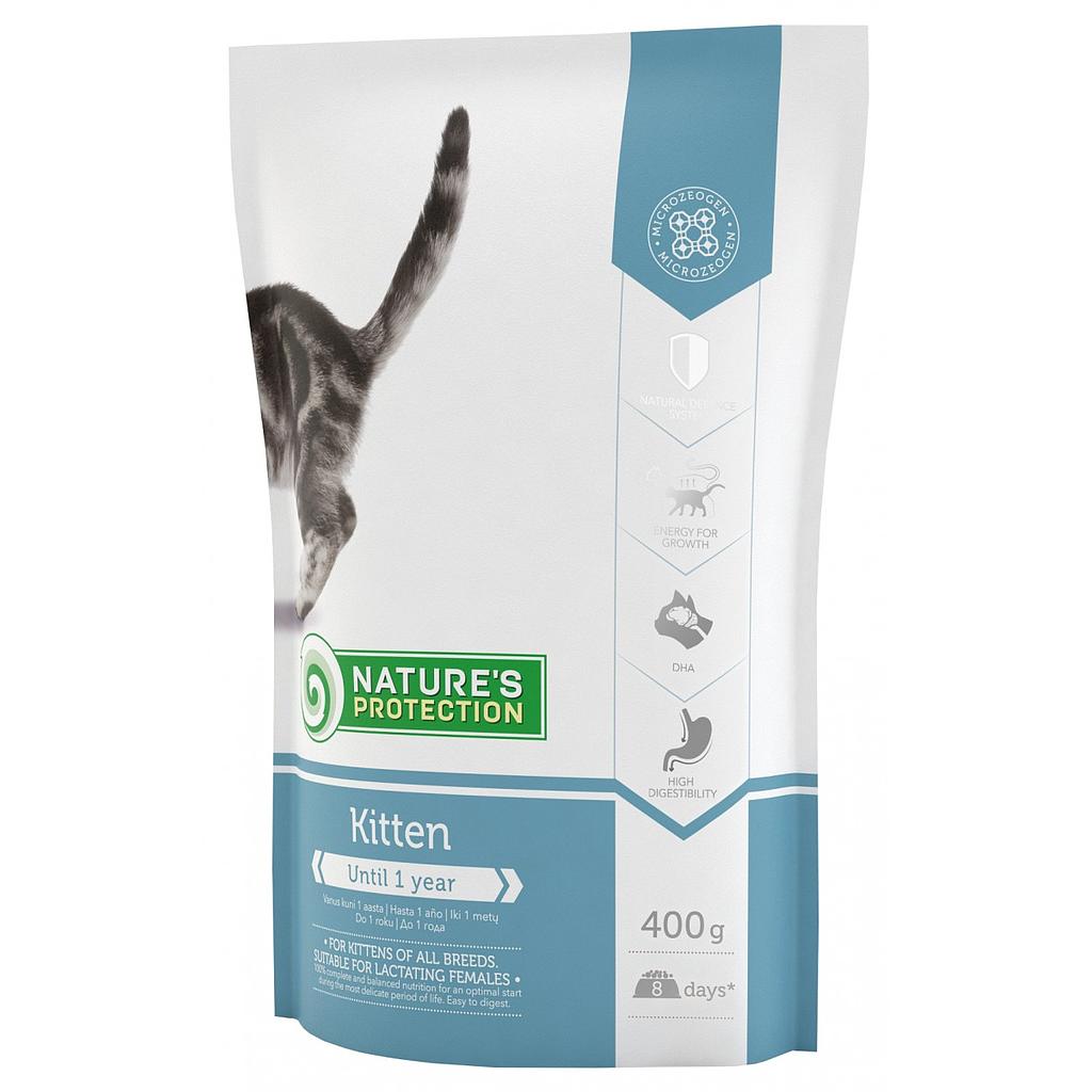 Nature's Protection Cat Kitten Dry Food 400 G
