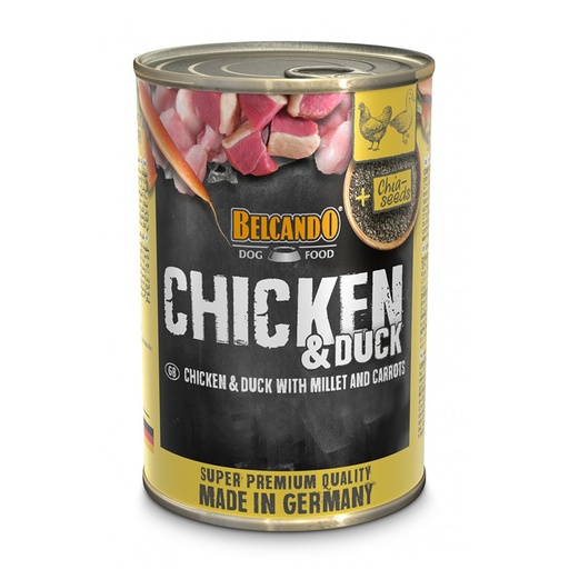 [2130] Belcando Chicken & Duck with millet & carrots 400g
