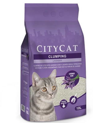 Citycat Clumping Cat Litter - Scented 10 L