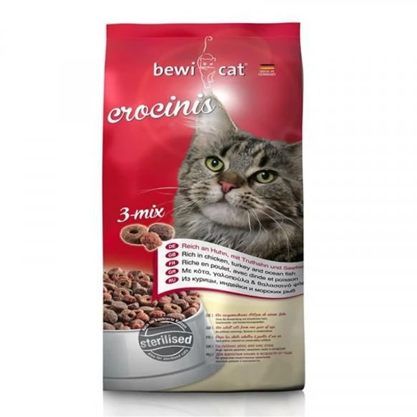 Bewi Cat food Crocinis 3-mix