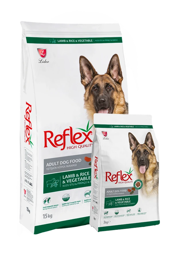 Reflex Adult Dog Dry Food With Lamb, Rice & Vegetable