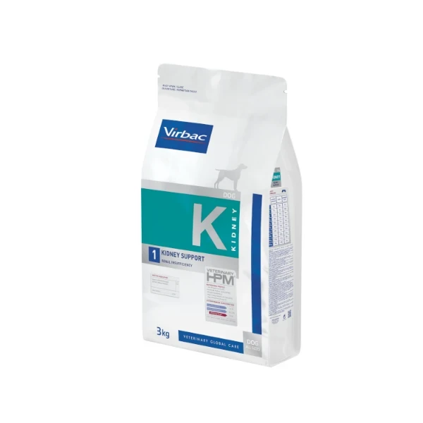 Virbac Veterinary HPM 1 Kidney Support Dog Dry Food 3 Kg