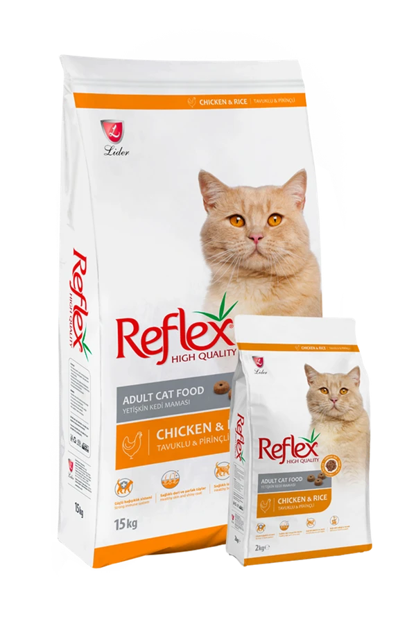 Reflex Adult Cat Dry Food with Chicken & Rice