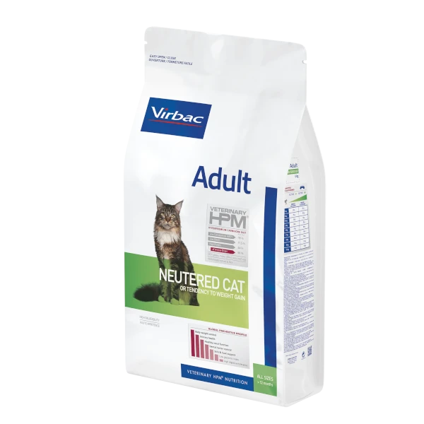 Virbac Veterinary HPM Adult Neutered Cat Dry Food 1.5 Kg