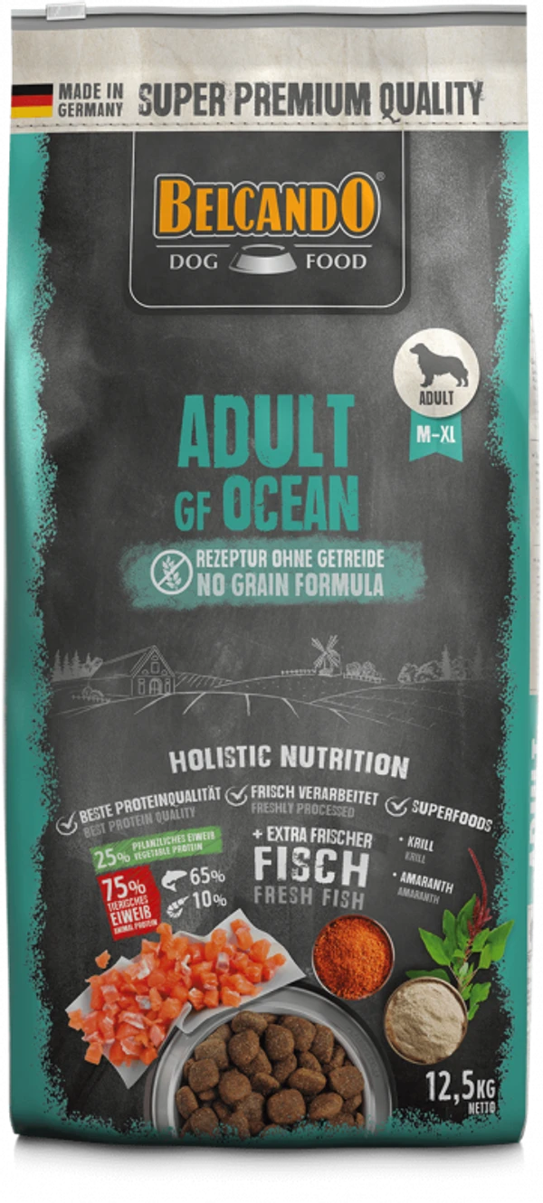 Belcando Adult Grain Free Ocean (M-XL ) Holistic Dog Dry Food