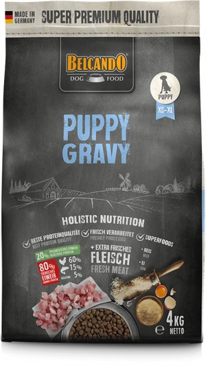 Belcando Puppy Gravy ( XS-XL ) Holistic Dog Dry Food
