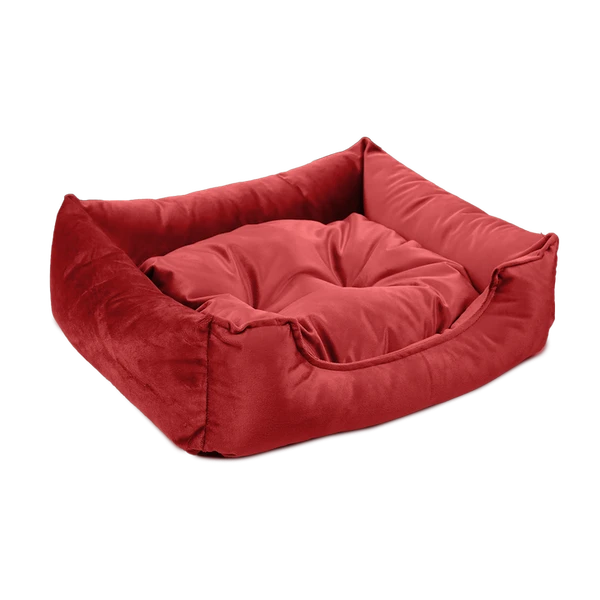 Petmoda Velvet Bed Small 50*40 - Red