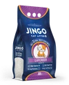 Jingo 100% Natural White Bentonite Clumping Cat Litter Lavender Scented