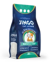 Jingo 100% Natural White Bentonite Clumping Cat Litter Marseille Soap Scented