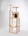 Cat House XL Multi-Level Tree Tower with Condo, Hammock, Scratching Posts & Toys