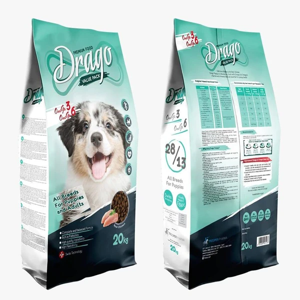 Drago All Breeds for Puppies and Adults Dry Dog Food 20Kg