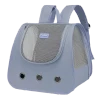 Moorpet Foldable Cat Backpack – 35×30×25 cm | Breathable Double Shoulder Travel Bag for Cats & Small Dogs