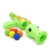 Big Ball Launcher Cat Toy with 8 Soft Balls – Interactive Chasing & Exercise Toy for Cats - Green