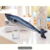 1pc Soft Fish Cat Toy 20cm – Realistic Plush Toy for Cats
