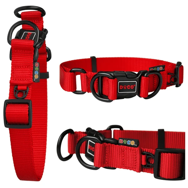 Doco Double DD Nylon Collar Large (2.5 x 45-68cm)