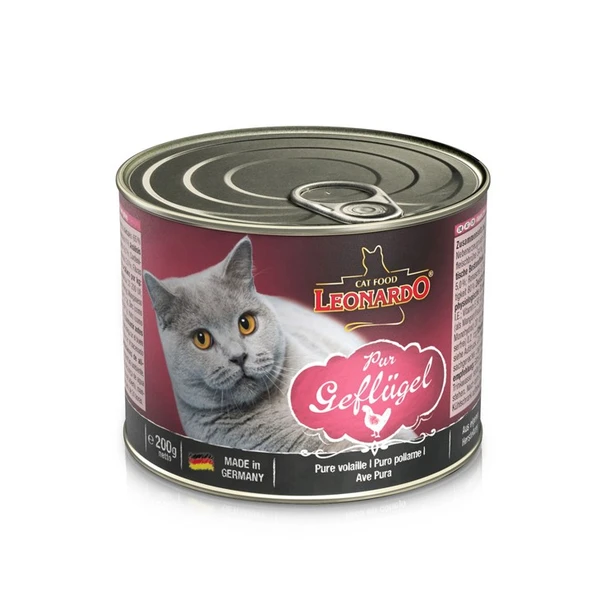Leonardo Cat Wet Food Cans 200g