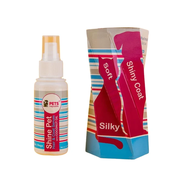 Pets Republic Shine Pet Hair & Coat Serum With Coconut Oil 125 ml