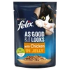 Purina Felix As Good as it Looks Wet Cat Food Pouch 85 g