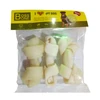Boss Bone Knotted Rawhide 12Cm 3 Pieces