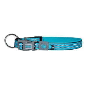 DOCO VARIO O-Ring Nylon Dog Collar with Reflective Stitching XL (2.5 x 63-70cm)