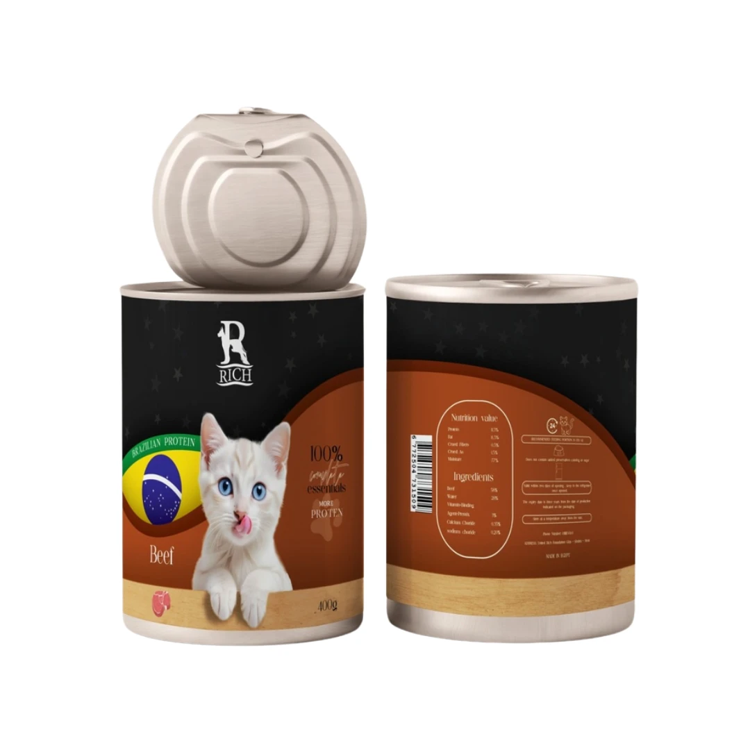 Rich Pate Adult Cat Wet Food Cans 400 g 
