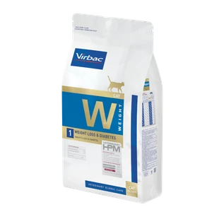 Virbac Veterinary HPM 1 Weight Loss & Diabetes Cat Dry Food 1.5 Kg 