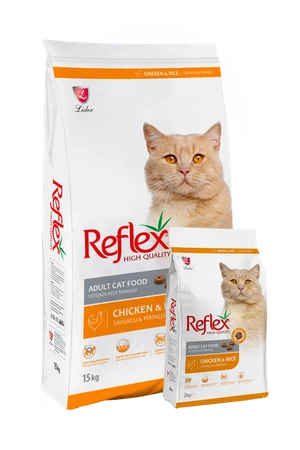 Reflex Adult Cat Dry Food with Chicken & Rice