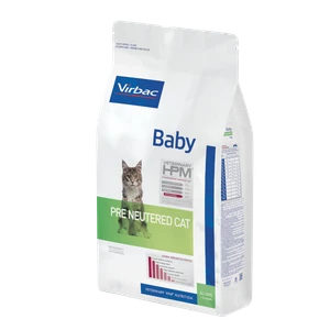 Virbac Veterinary HPM Baby Pre Neutered Cat Dry Food 1.5 Kg