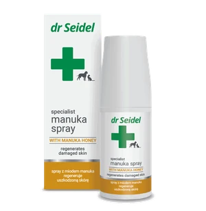dr Seidel Manuka Spray - Regenerates Damaged Skin for Cats & Dogs 50ml