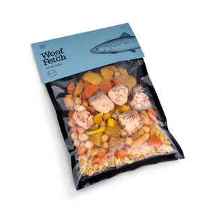Woof & Fetch Frozen Salmon Meal For Dogs - 500g | Omega-Rich Balanced Diet