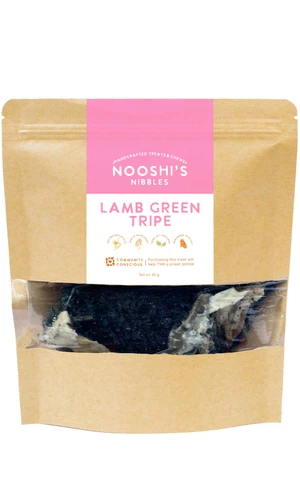 Nooshi's Lamb Green Tripe 60g