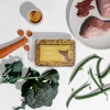 Nooshi’s Frozen Slow-Cooked Ground Rabbit Meal for Dogs – 500g | 70% Rabbit & 30% Vegetables