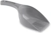 Stefanplast Litter Box Scoop – Grey | 27.5×12.5×9 cm Durable Plastic Cat Litter Shovel for Easy Cleaning