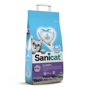 Sanicat Classic Lavander Non Clumping Cat Litter 16 L