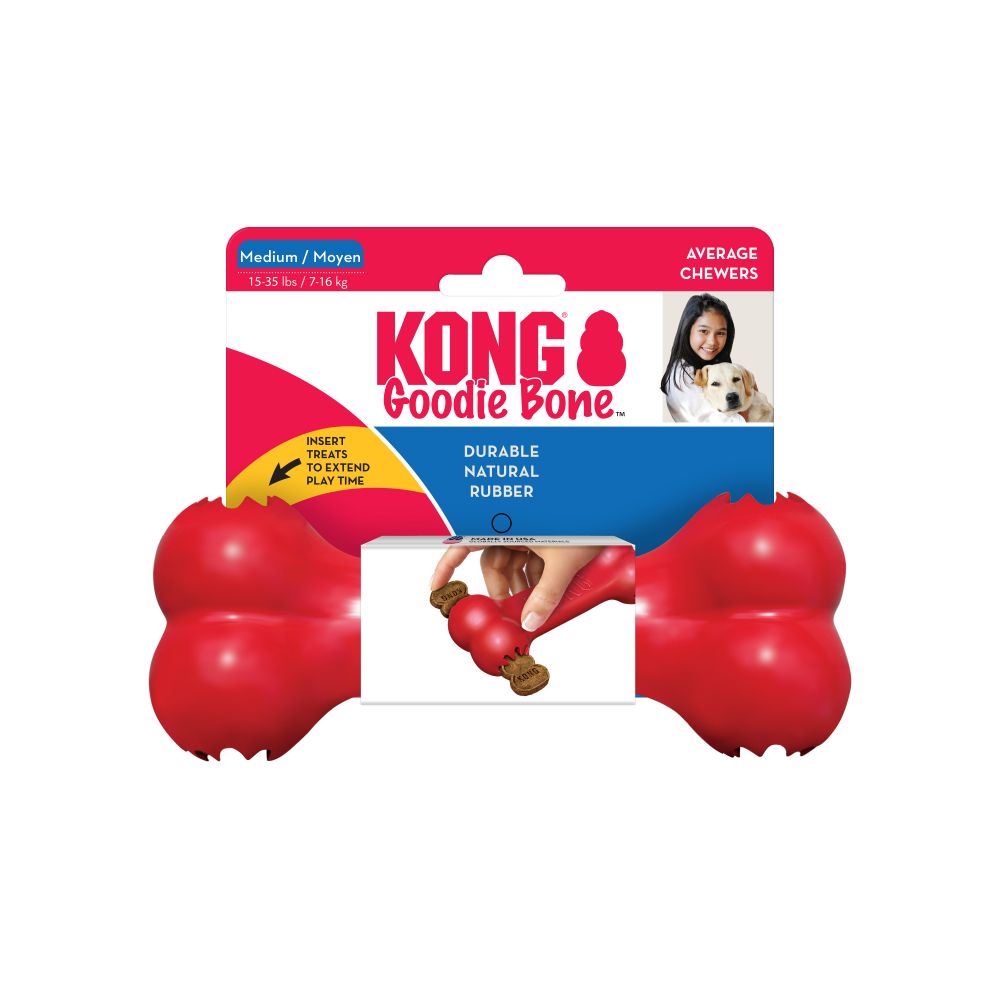 Kong Goodie Bone Medium - Red