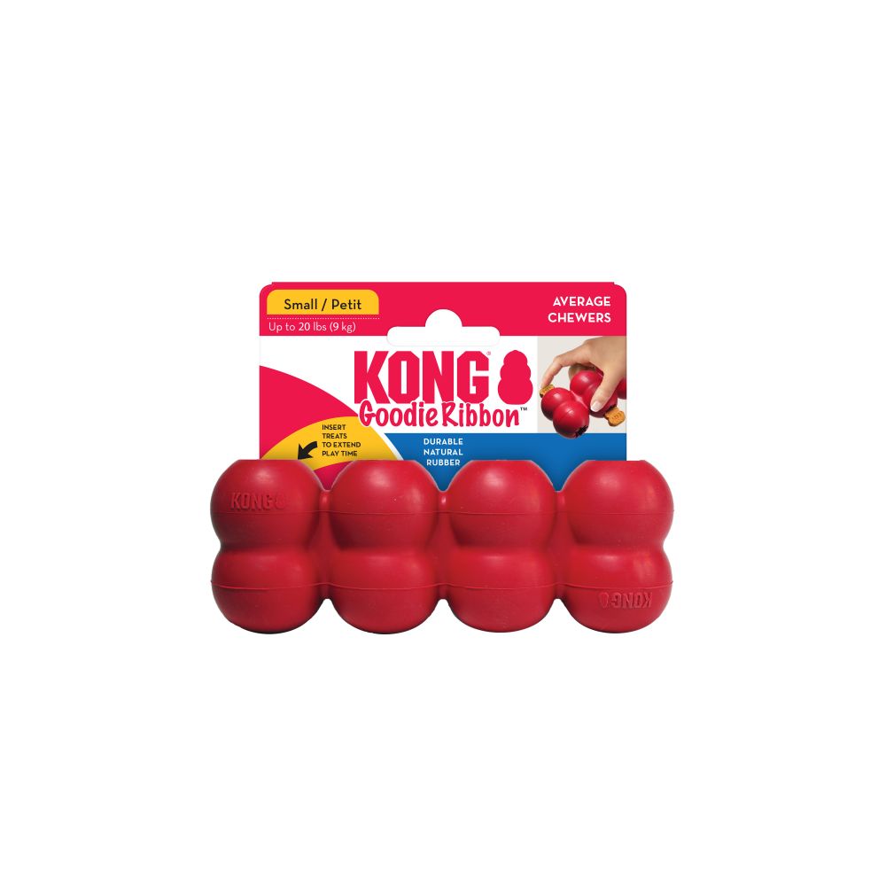 Kong Goodie Ribbon Small - Red