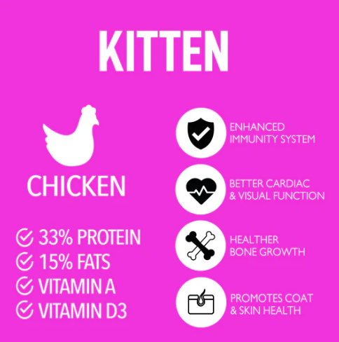 Legends Kitten Cat Dry Food With Chicken 3 Kg