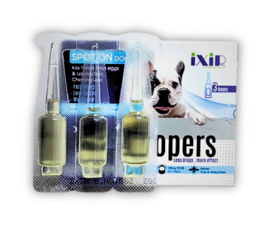 iXiR Dropers Spot On For Dogs – One Dose