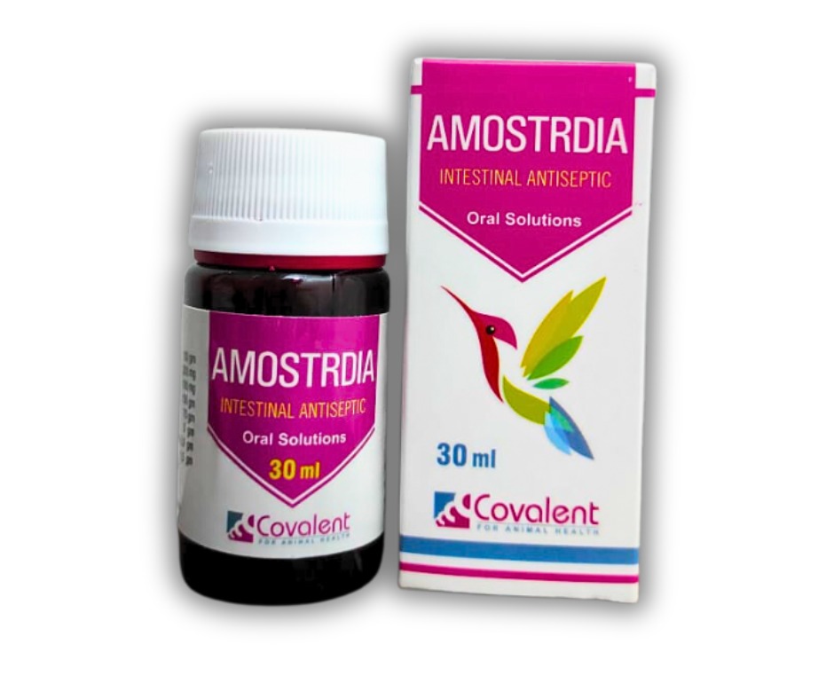 Covalent Amostrdia Intestinal Antiseptic Oral Solutions For Birds 30 ml