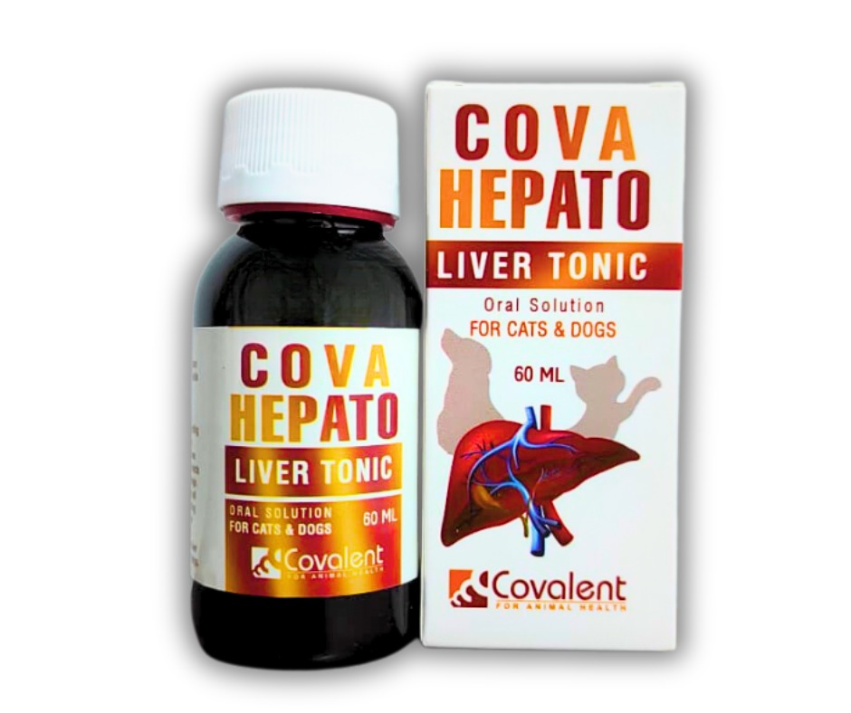 Cova Hepato Oral Solution Liver Tonic For Dogs & Cats 60 ml