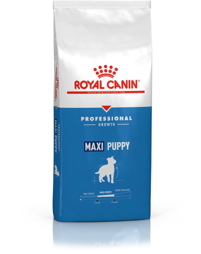 Royal Canin Maxi Puppy (16 KG) – Dry food for large dogs – Adult weight from 26 to 44 KG. From 2 to 15 months.