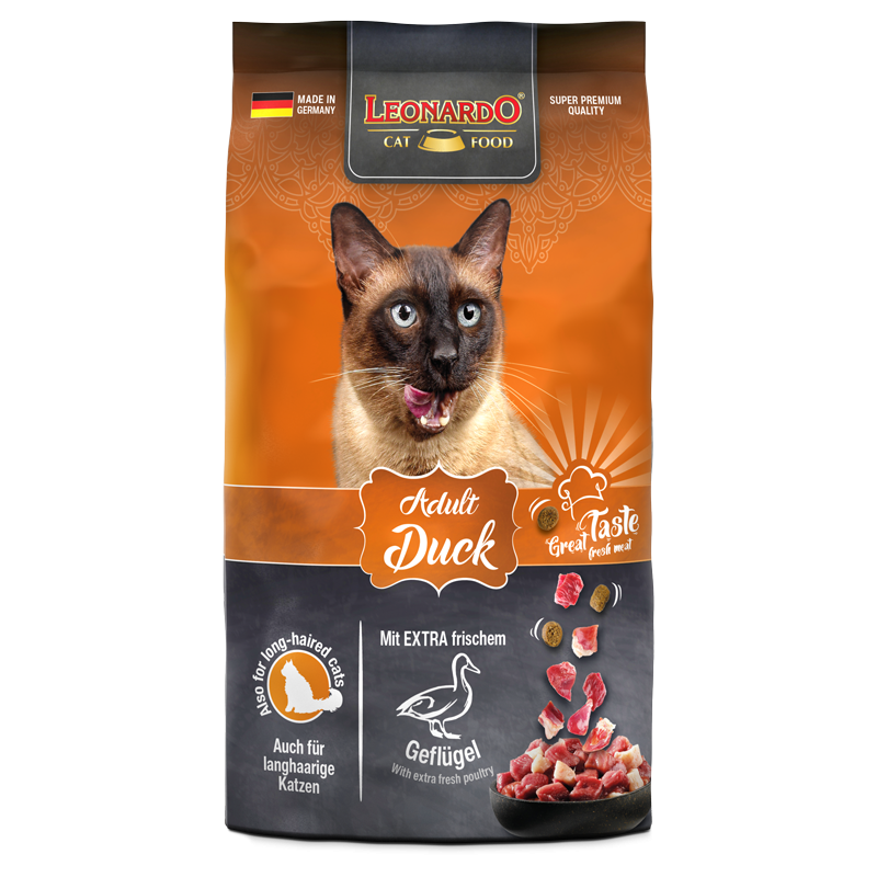 Leonardo Adult Duck Cat Dry Food