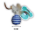 UE Cat Scratching Ball With Feather Small 5cm