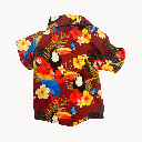 Petmoda Hawaiian Cat Shirt Size 3