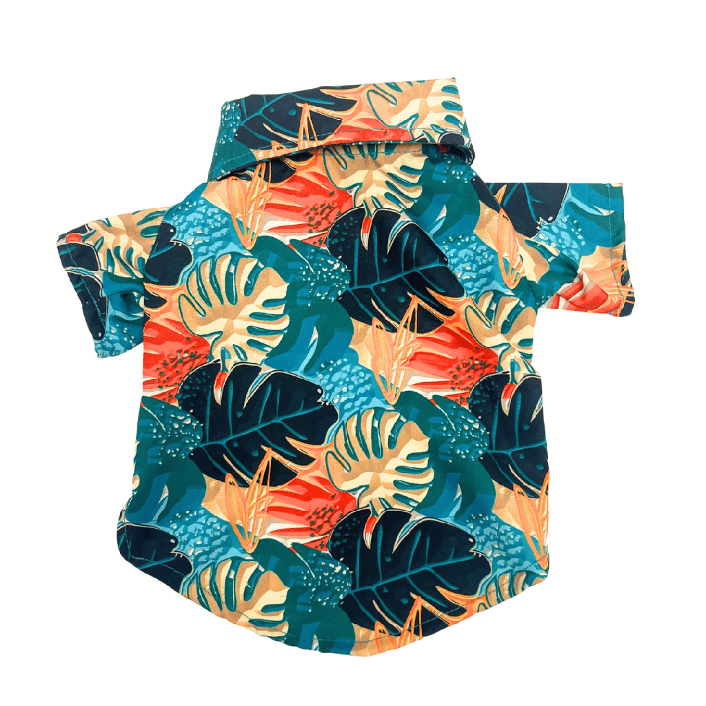 Petmoda Hawaiian Cat Shirt Size 1