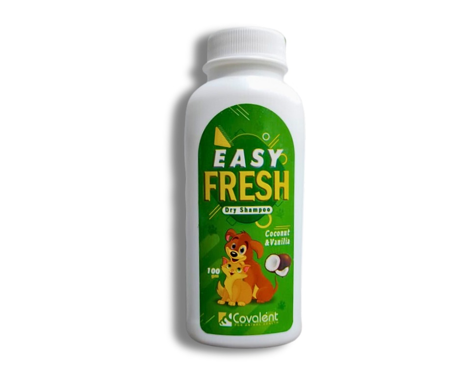 Covalent Easy Fresh Powder Dry Shampoo For Dogs & Cats 100 gm