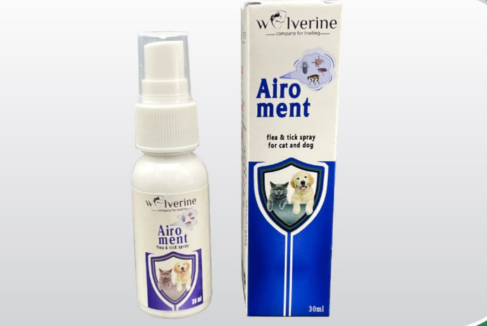 Airo ment Home Anti Flea &Tick Spray 30 ml 